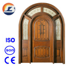 High Quality Exterior Meranti Solid Wooden Door